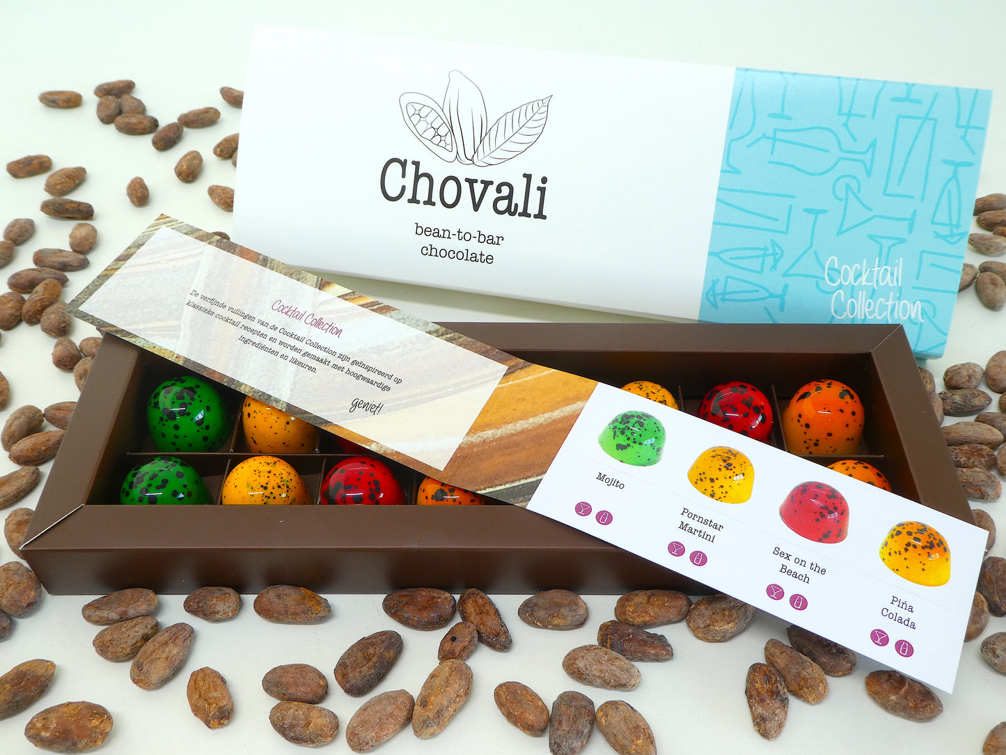 Chovali Cocktail Collection bonbons 16 stuks