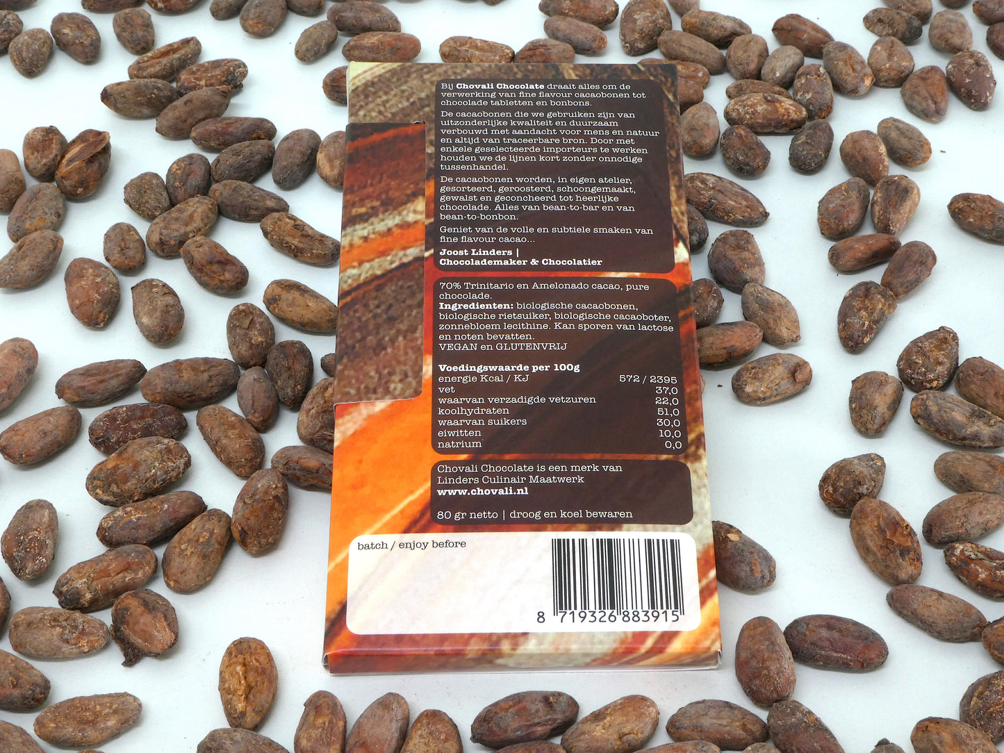 Uganda "Semuliki Forest" 70% pure chocolade